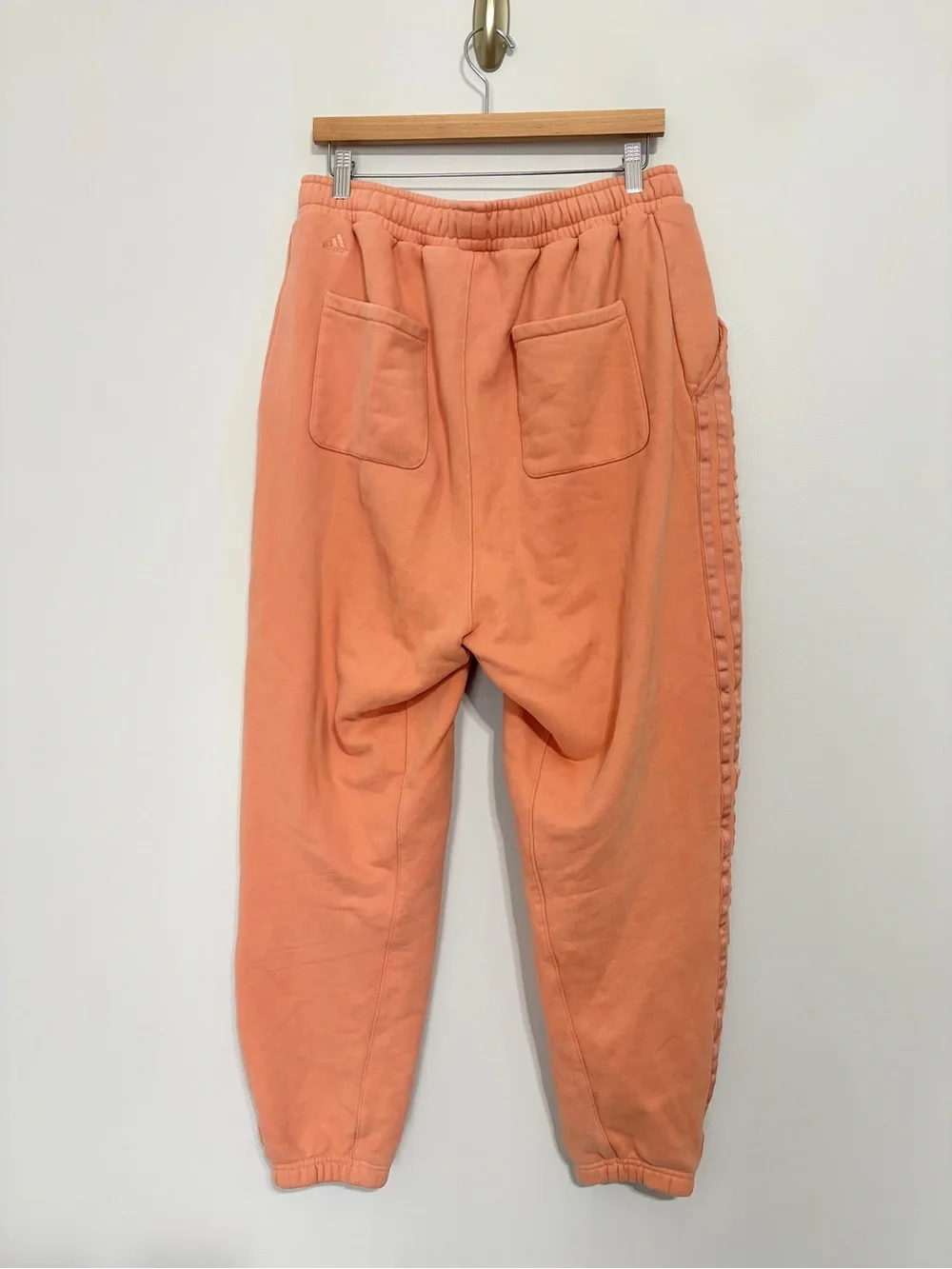 adidas x Ivy Park Peach-Orange Jogger Sweatpants Unisex Size Large